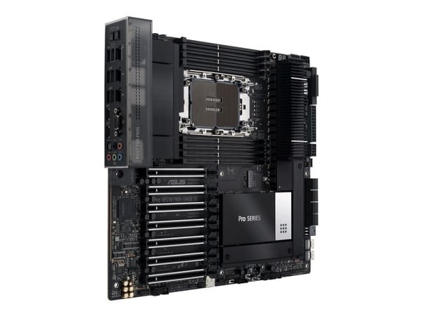 ASUS PRO WS W790E-SAGE SE - Hovedkort - SSI EEB - LGA4677 Socket-E - W790 Chipset - USB-C 3.2 Gen 2x2, USB 3.2 Gen 2x2, USB-C 3.2 Gen2, USB 3.2 Gen...