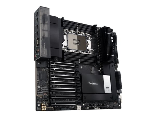 ASUS PRO WS W790E-SAGE SE - Hovedkort - SSI EEB - LGA4677 Socket-E - W790 Chipset - USB-C 3.2 Gen 2x2, USB 3.2 Gen 2x2, USB-C 3.2 Gen2, USB 3.2 Gen...