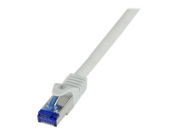 LogiLink Professional Ultraflex - Koblingskabel - RJ-45 (hann) til RJ-45 (hann) - 50 m - 6 mm - S/FTP - CAT 7 (kabel) / CAT 6a (kontakter) - haloge...