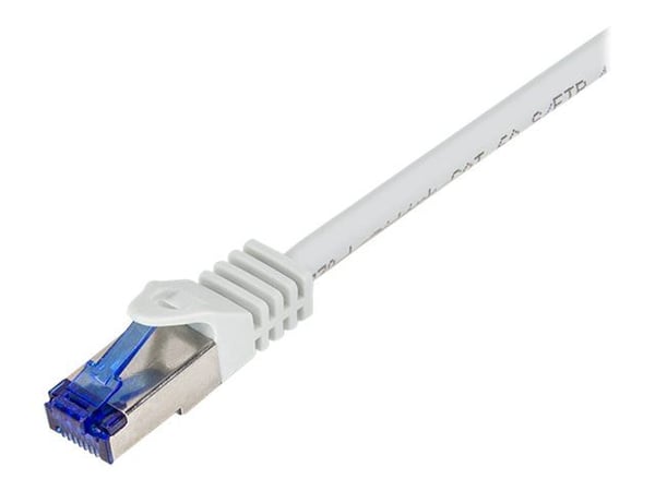 LogiLink Professional Ultraflex - Koblingskabel - RJ-45 (hann) til RJ-45 (hann) - 15 m - 6 mm - S/FTP - CAT 7 (kabel) / CAT 6a (kontakter) - haloge...