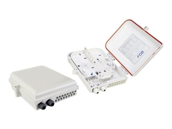 DIGITUS DN-968914 - Fiberoptisk fordelingsboks - for 16 LC/DX or SC/SX couplers - utendørs