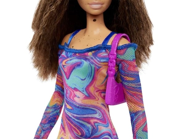 Barbie Fashionista Rainbow Marble Swirl