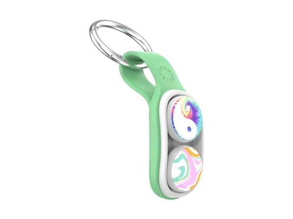 PopSockets PopPuck Starter Pack Pastel Peace, Fidget Pop, Metall, Grønn, Hvit, Rosa
