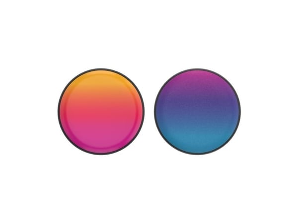 PopSockets PopPuck Starter Pack Day Trip, Fidget Pop, Metall, Blå, Sort, Rosa, Oransje