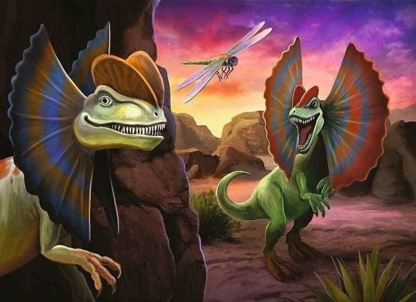 Trefl 56036, 20 stykker, Dinosaurer, 3 år