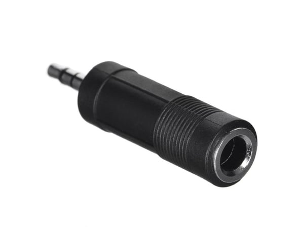 SSQ HA2 - Adapter, 6,3 mm stereo jack-stik - 3,5 mm stereo jack-stik