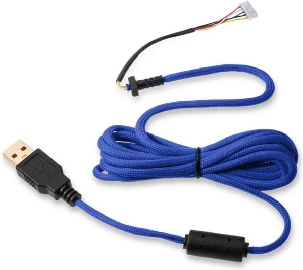 Glorious Ascended Cord - Muskabel - USB (hann) - koboltblå - for Glorious Model D, Model O, Model O Minus