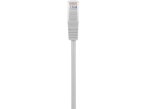 Renkforce RF-5047502 RJ45 nettverkskabel patchkabel CAT 5e U/UTP 5,00 m grå med, 5 m, Cat5e, U/UTP (UTP), RJ-45, RJ-45