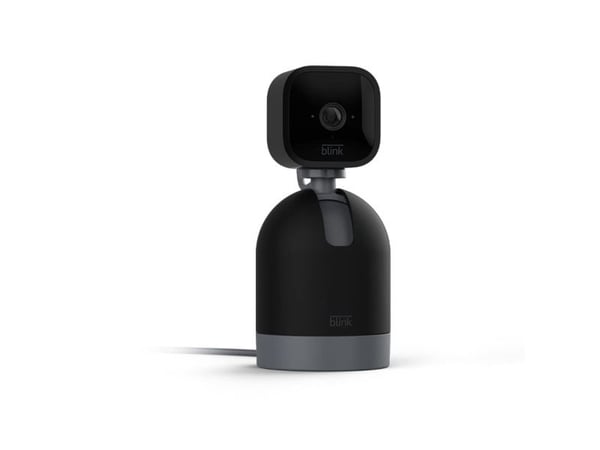 Blink Mini Pan-Tilt-kamera - mobil plug-in säkerhetskamera svart