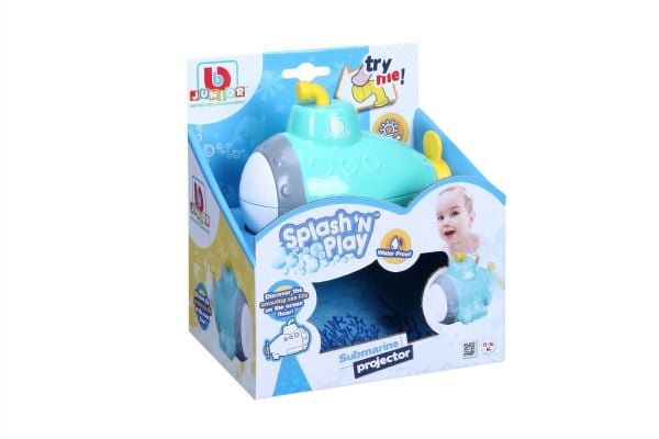 BB Junior Splash n Play U-Boot, Badleksak, Pojke/flicka, 1 År, AG13, Multifärg
