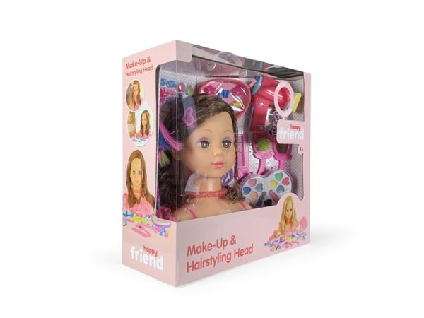 Happy Friend Make-up & Hairstyling Head Ruskeat hiukset