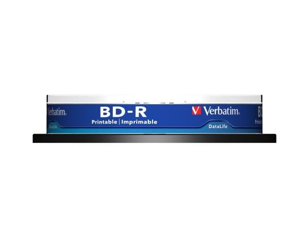 Verbatim Datalife 6x, 25 GB, BD-R, Akseli, 10 kpl