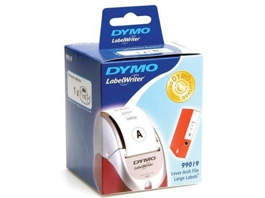 DYMO LabelWriter LAF Labels Large - Svart på hvitt - 59 x 190 mm 110 etikett(er) (1 rull(er) x 110) armbueetiketter - for DYMO LabelWriter 310, 315...