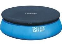 Intex 28022, Poolöverdrag, Ovanmarkspool, Rund, Blå, PVC, Polyeten, 3,66 m