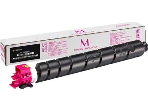 KYOCERA TK-8800M, 20000 sivua, Magenta, 1 kpl