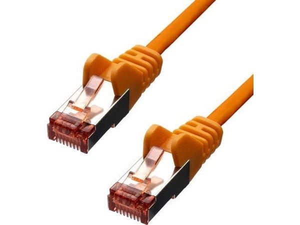 ProXtend - Koblingskabel - RJ-45 (hann) til RJ-45 (hann) - 1.5 m - 5.8 mm - foliebelagt uskjermet tvinnet kabelpar (F/UTP) - CAT 6 - formstøpt, ute...