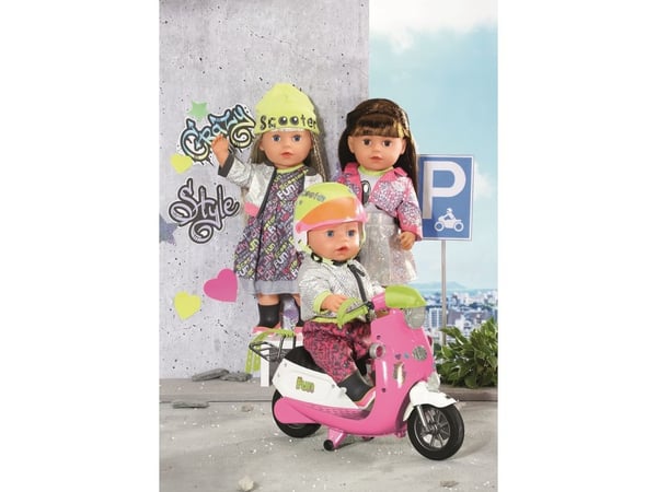 DUKKETILBEHØR - BB CITY DELUXE SCOOTER SETT 43CM