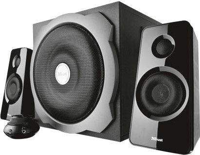 Trust Tytan 2.1 Subwoofer Speaker Set - Høyttalersystem - for PC - 2,1 kanaler - 60 watt (Total) - svart