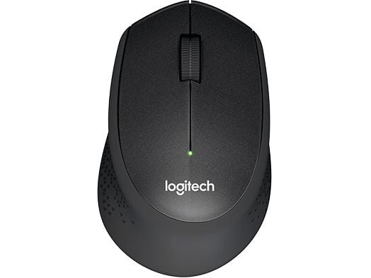 Logitech B330 Silent Plus - Mus - optisk - 3 knapper - trådløs - 2.4 GHz - USB trådløs mottaker