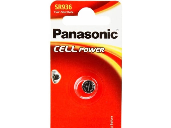 SR936 155V-67MAH SØLVOXID URBATTERI 1 KPL LÄPIPAINOPAKKAUKSESSA