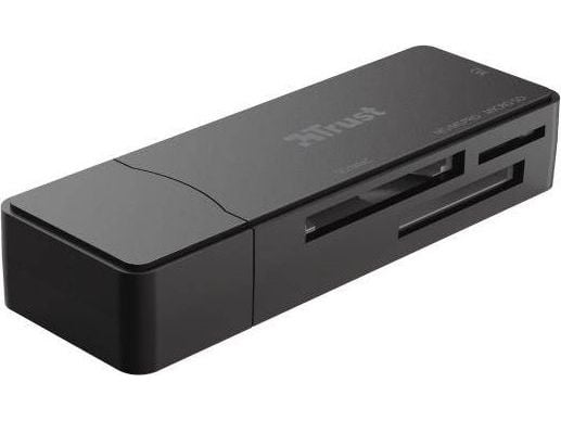 Trust NANGA - Kortleser (MS, SD, microSD, MS Micro) - USB 3.1 Gen 1