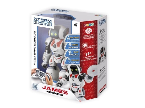 Xtrem Bots Spionroboten James