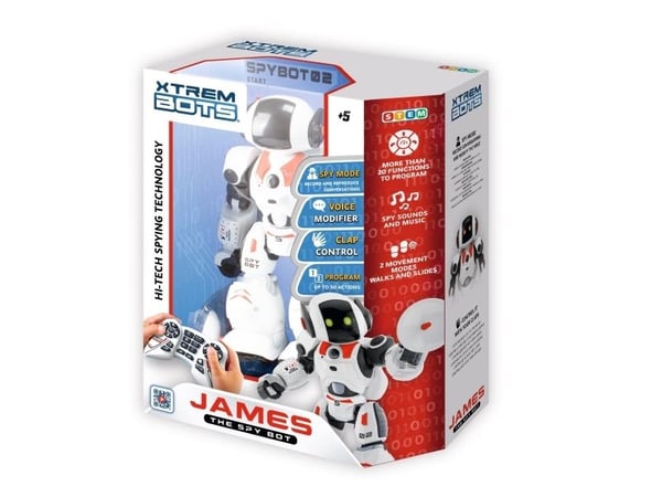 Xtrem Bots Vakoilu robotit James