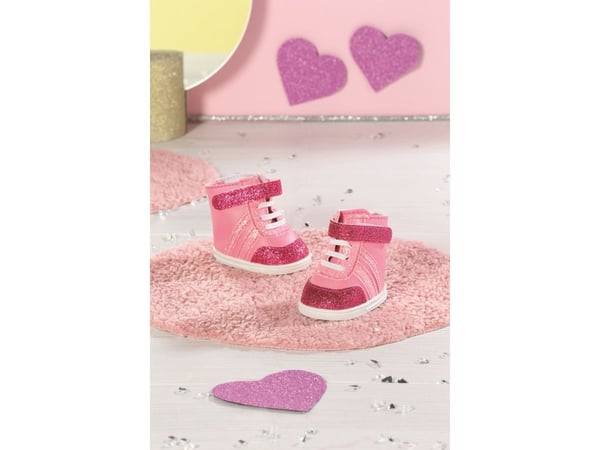 DUKKEKLÆR - BABY BORN SNEAKERS ROSA 43CM