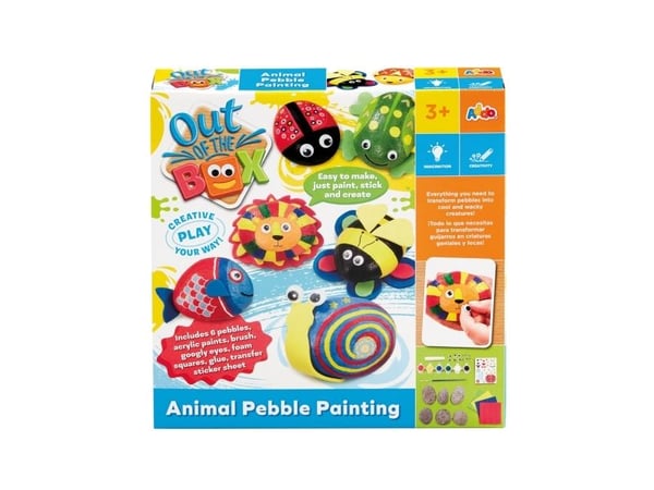 ANIMAL PEBBLE PAINTING
