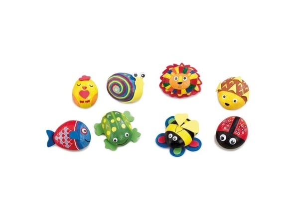 ANIMAL PEBBLE PAINTING