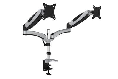 DIGITUS DA-90353 - Monteringssett (skrivebordsklemmemontering, 2 fjærarmer) - for 2 LCD-skjermer - skjermstørrelse: 17"-27" - skrivebord