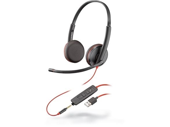 Headset Plantronics Blackwire C3225, stereo, USB-A in