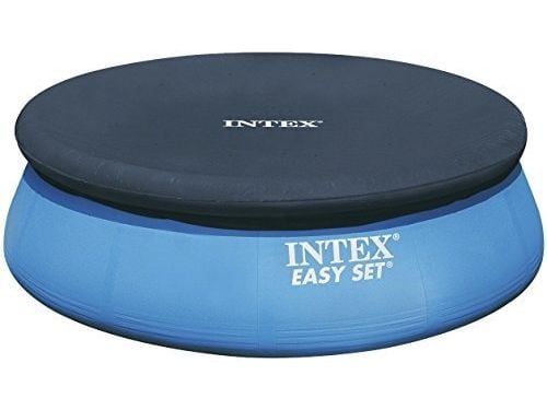 Intex 28022, Poolöverdrag, Ovanmarkspool, Rund, Blå, PVC, Polyeten, 3,66 m