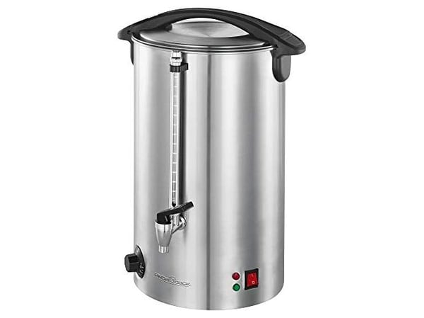 ProfiCook PC-HGA 1111 - Varmtvannsdispenser - 16 liter - 1.5 kW - rustfritt stål / svart