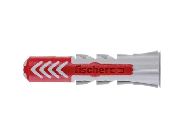 Fischer DUOPOWER 10 x 50, Ekspansjonsanker, Betong, Metall, Grå, Rød, 50 mm, 1 cm