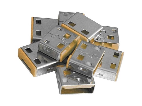 Lindy USB Port Blocker - USB-portsperrer - oransje (en pakke 10)