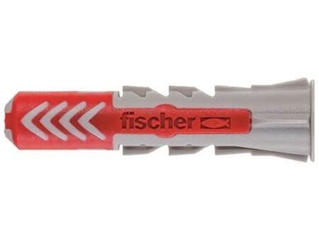 Fischer DUOPOWER 10 x 50, Ekspansjonsanker, Betong, Metall, Grå, Rød, 50 mm, 1 cm