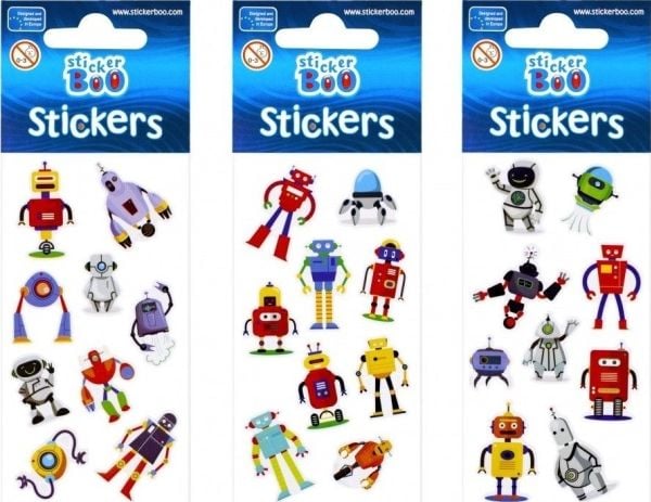 STICKERBOO klistremerker 66x180 S-BOO roboter PBH 120/1800