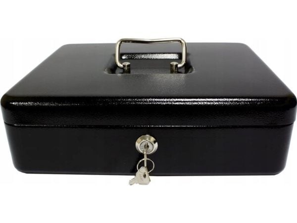 Metalplus svært stor pengeskuff svart (21535AS_BLACK)