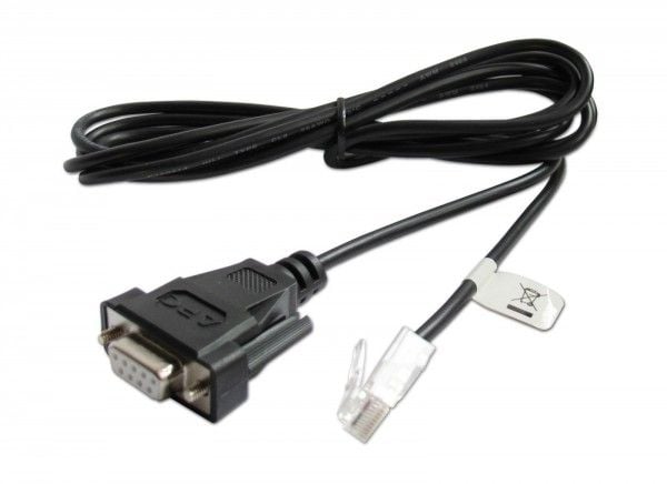 APC - Seriell kabel - RJ-45 (hann) til DB-9 (hunn) - 2 m - for P/N: SRV2KI-TW, SRV3KA-TW, SRV3KI-TW, SRV6KI-TW, SRYL15K15RMX LT, SRYL15K15XLT24