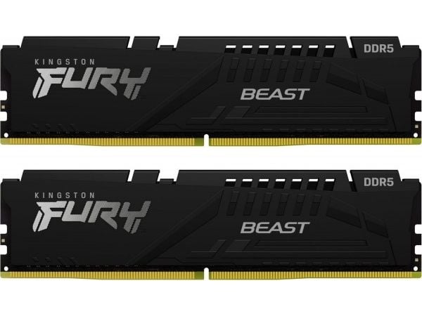 Kingston FURY Beast RAM 64 GB DDR5 6000 MT/s CL36 KF560C36BBEK2-64, musta EXPO