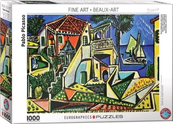 Eurographics Puzzle 1000 Mediterranean climates, Picasso