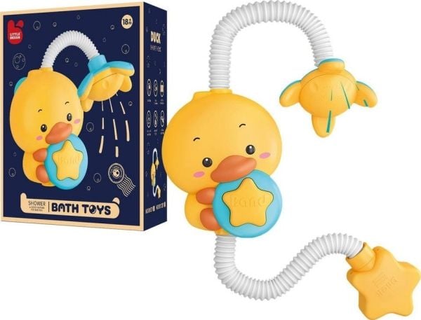 LeanToys badeleketøy and andunge dusj på batteri
