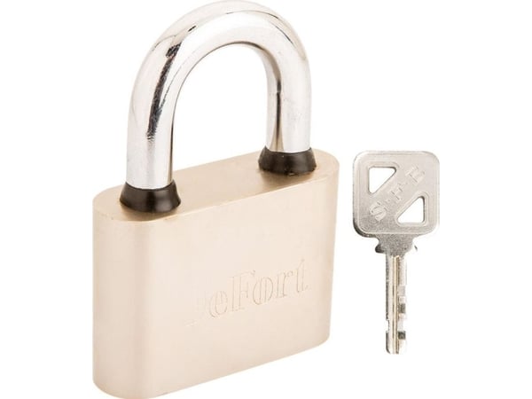 Defort riippulukko 60 mm, 3 avainta