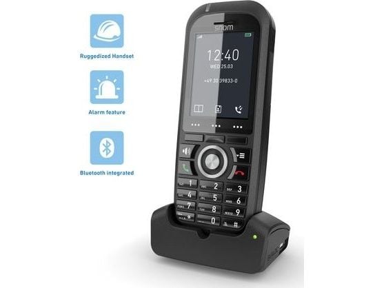 snom M70 - Trådløst ekstra håndsett - DECT 6.0 - treveis anropskapasitet