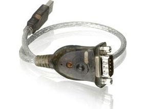 USB-kabel IOGear USB till seriell RS232 DB9-adapter