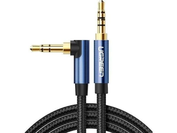 Ugreen Jack 3,5 mm til Jack 3,5 mm-kabel 1,5 m svart (60180)