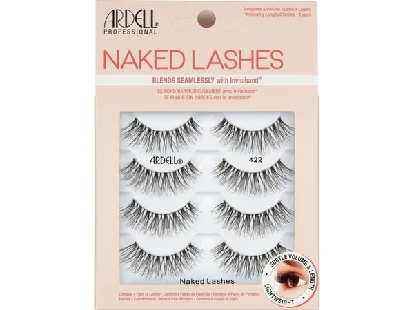 Ardell Ardell Naked Lashes 422 Falske øyevipper 4 stk Sort
