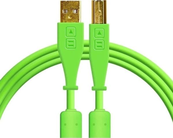 Kabel USB DJ TECHTOOLS DJ TECHTOOLS- Chroma Cable USB 1.5 m- prosty- zielony