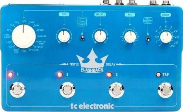 TC Electronic FLASHBACK TRIPLE DELAY trumfördröjningspedal